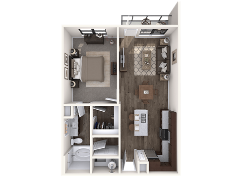 The Wall Street Lofts in Midland, Texas A5.1 Floor Plan